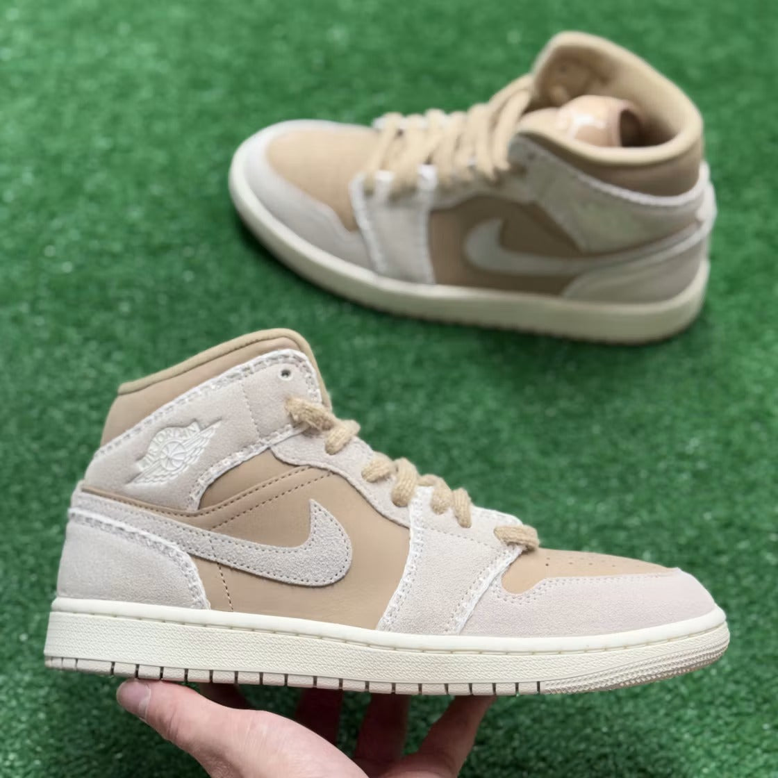 Used - Air Jordan 1 Mid SE Cozy Girl (Women's) - US W 9.5 - detail 1
