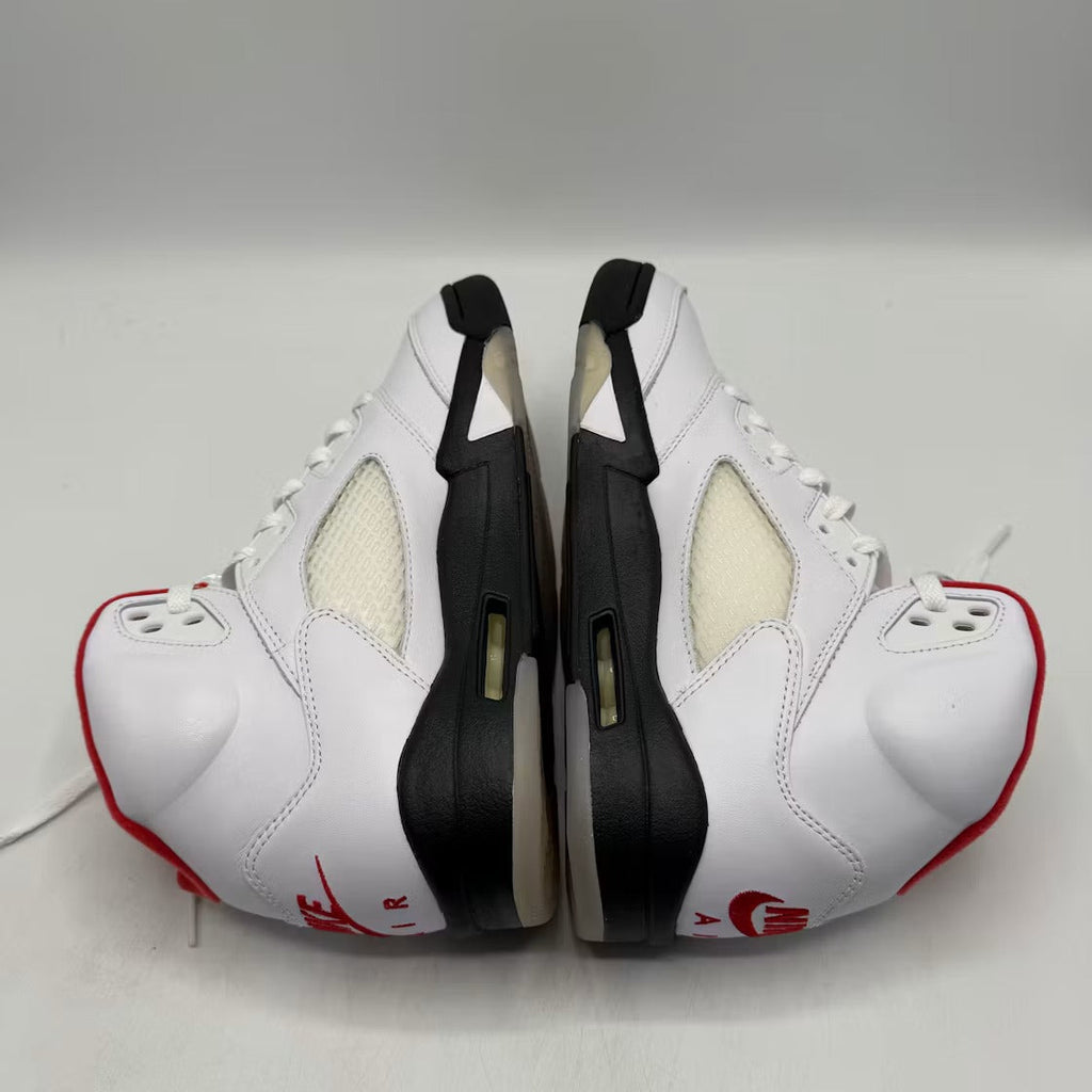 Used - Air Jordan 5 Retro Fire Red Silver Tongue (2020) - US M 8.5 - detail 2