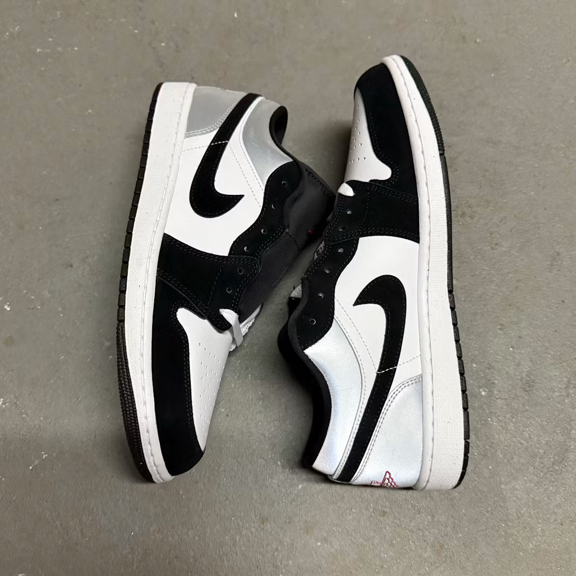 Air Jordan 1 Low SE White Fire Red Black Matte Silver - US M 11.5 - New - Other - detail 1
