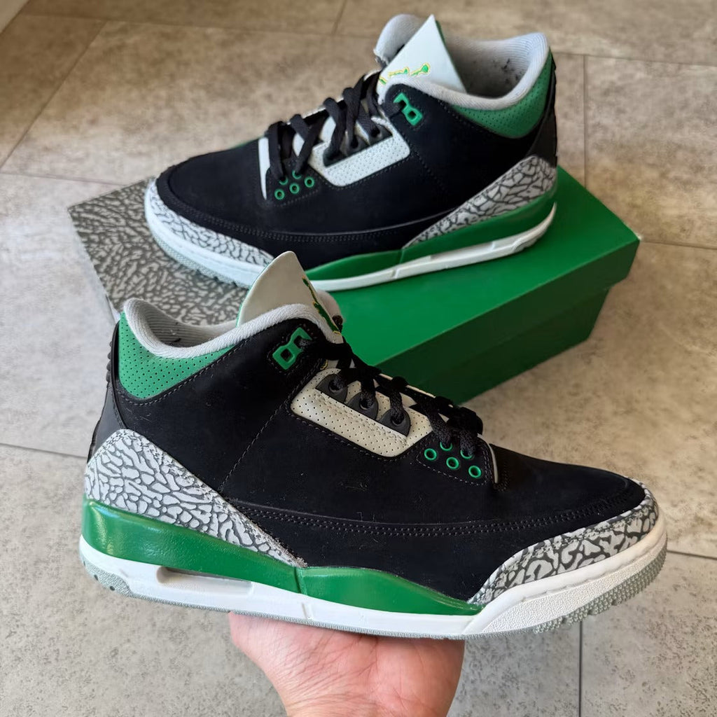 Used - Air Jordan 3 Retro Pine Green - US M 8 - detail 2