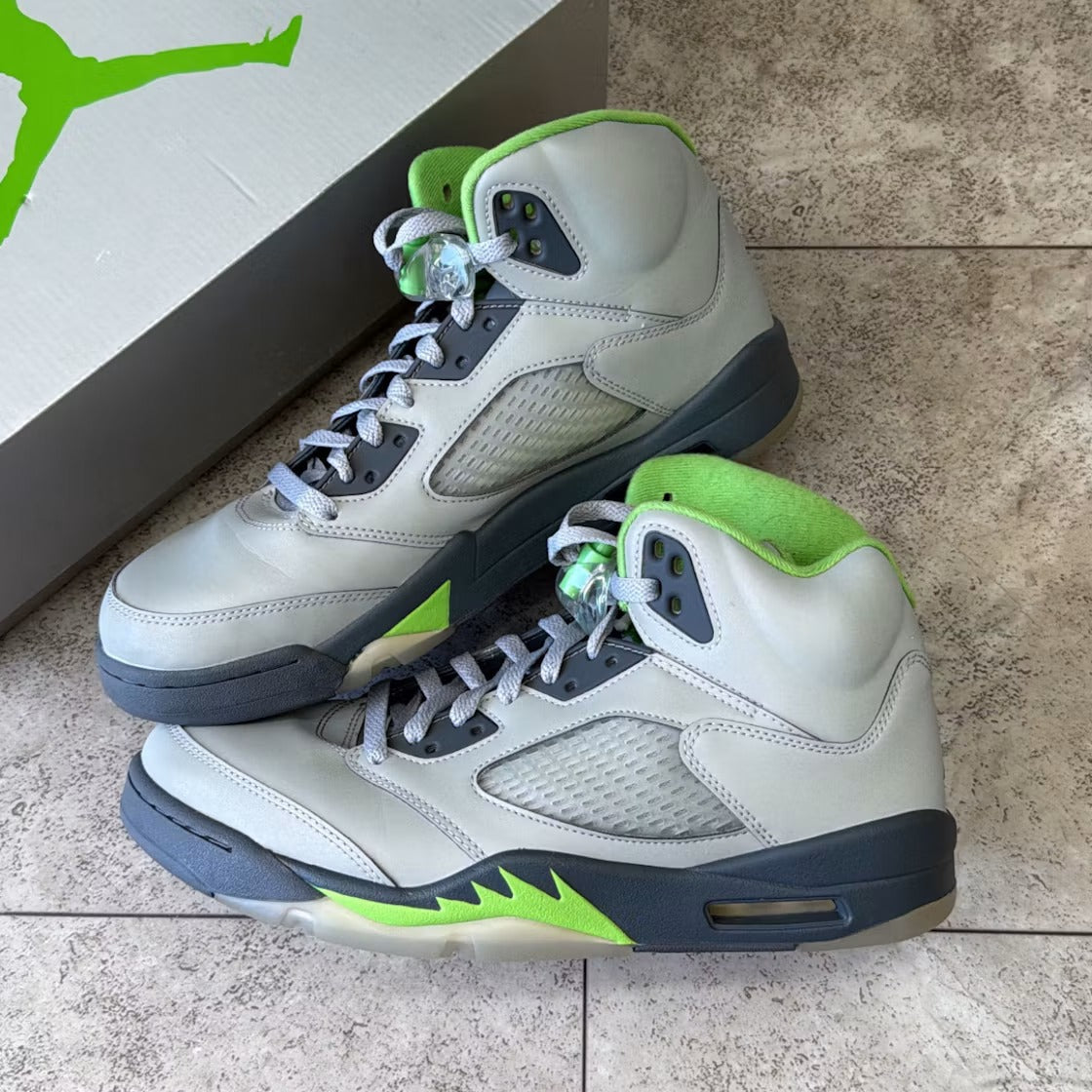 Used - Air Jordan 5 Retro Green Bean (2022) - US M 10.5 - detail 1