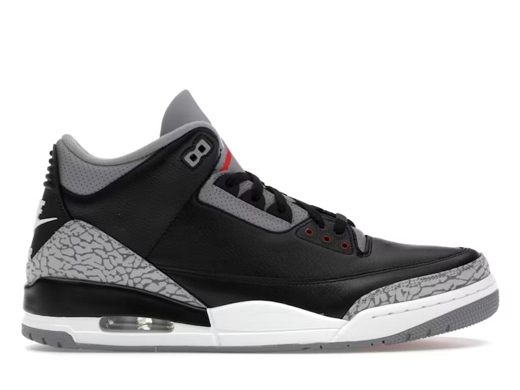 Used - Air Jordan 3 Retro OG Black Cement (2024) - US M 10 - catalog main image