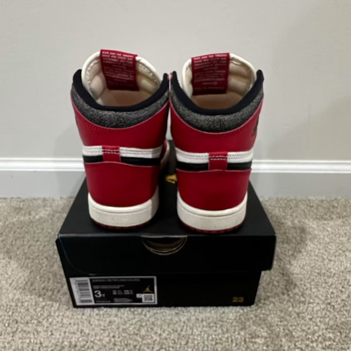 Used - Air Jordan 1 Retro High OG Chicago Lost and Found (PS) - US 3Y - detail 4