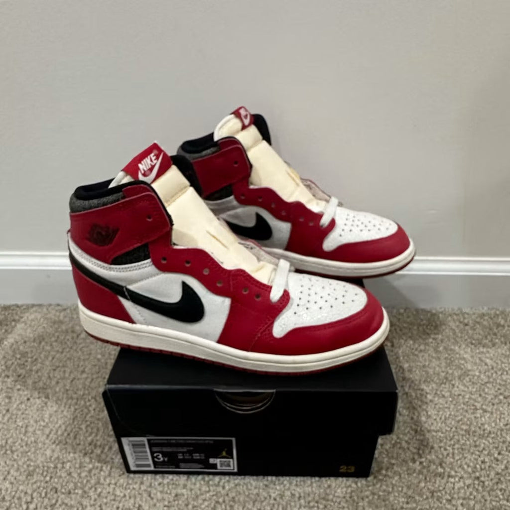 Used - Air Jordan 1 Retro High OG Chicago Lost and Found (PS) - US 3Y - detail 2
