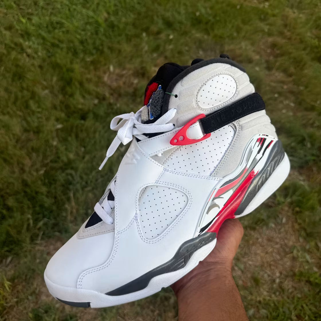 Used - Air Jordan 8 Retro White True Red (2025) - US M 12.5 - detail 4