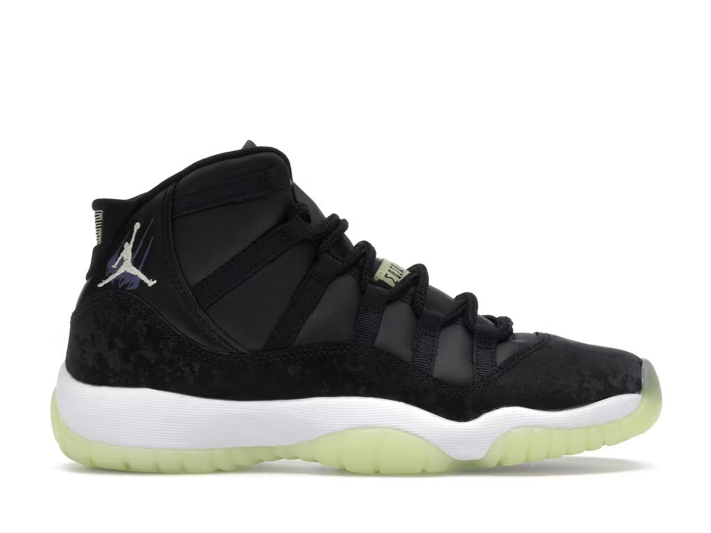 Used - Air Jordan 11 Retro Black Barely Volt (GS) - US 6.5Y - catalog main image