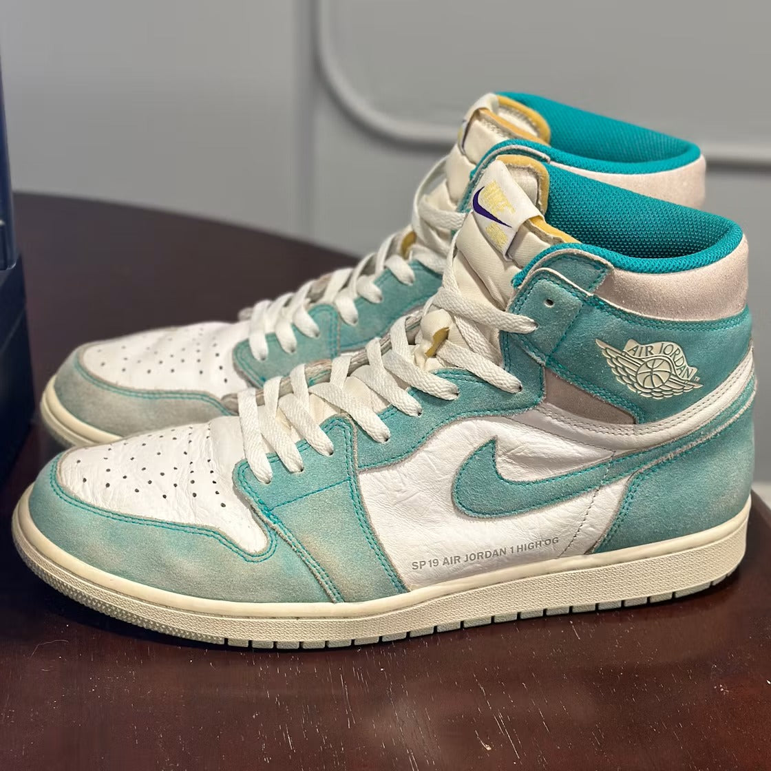Used - Air Jordan 1 Retro High Turbo Green - US M 14 - detail 1