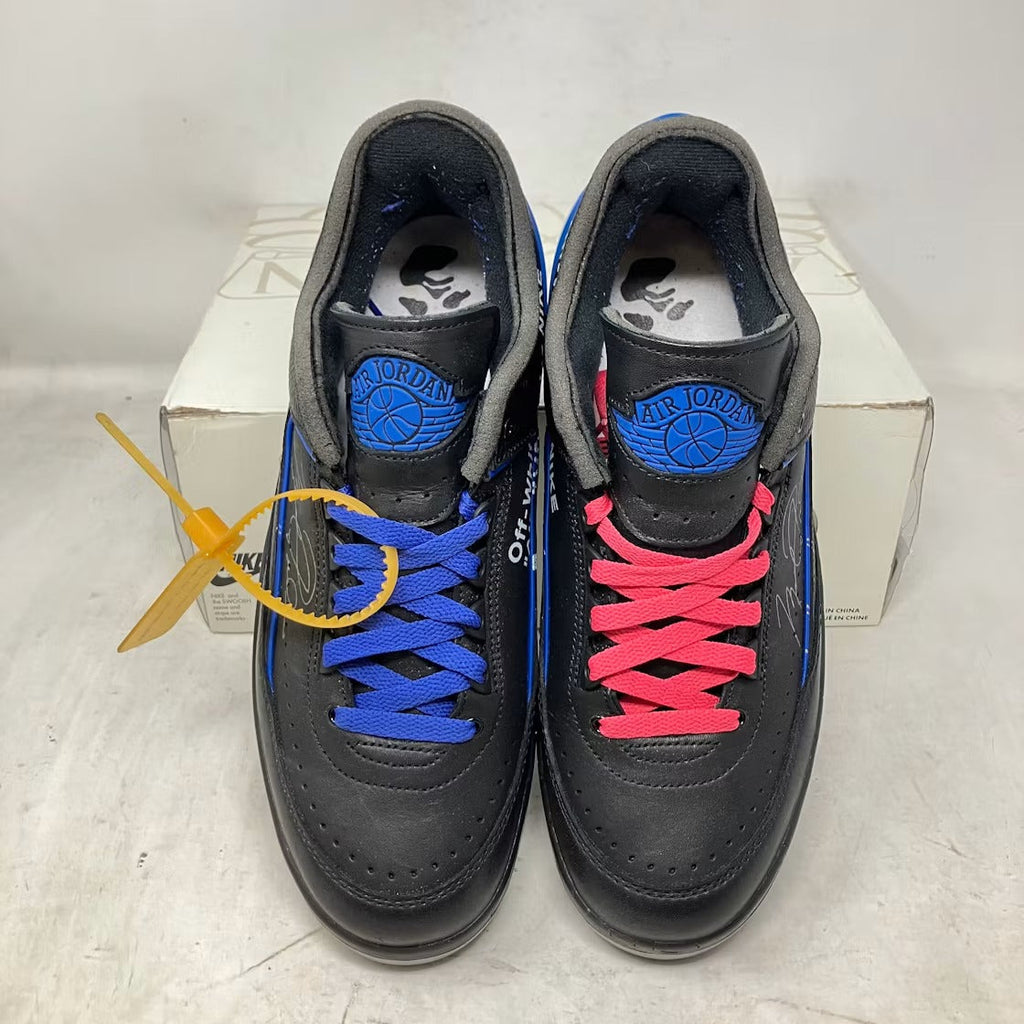 Used - Air Jordan 2 Retro Low SP Off-White Black Blue - US M 10.5 - detail 5
