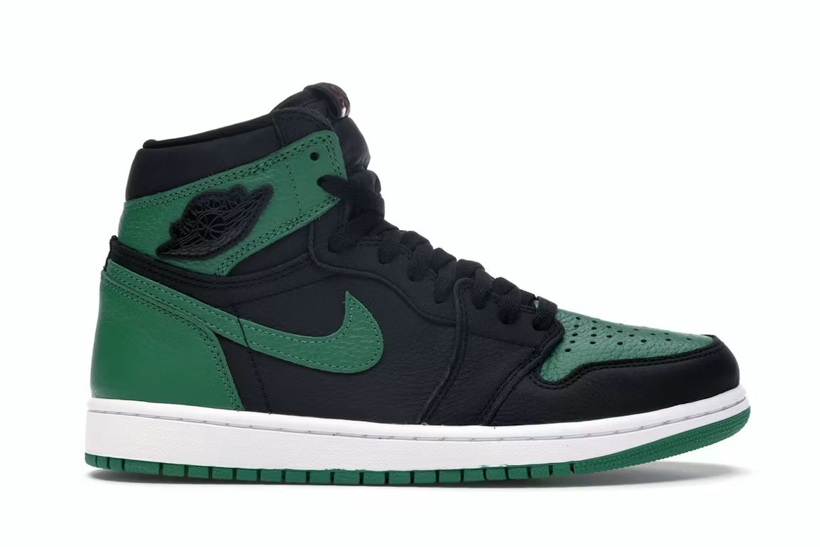 Used - Air Jordan 1 Retro High Pine Green Black - US M 9 - catalog main image