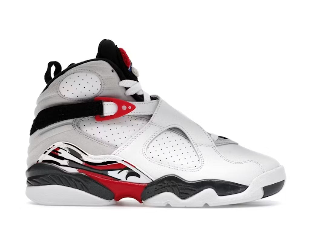 Used - Air Jordan 8 Retro White True Red (2025) (GS) - US 7Y - catalog main image