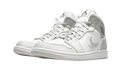 Jordan 1 Mid White Camo Sneakers