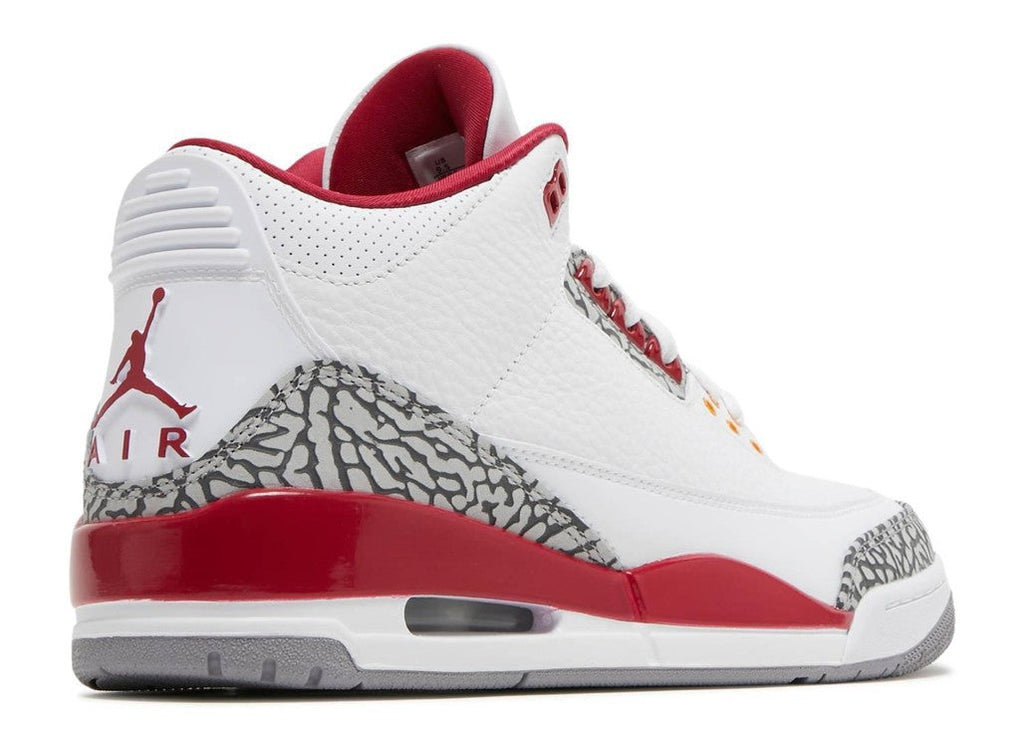 Jordan 3 Retro Cardinal Red Sneakers