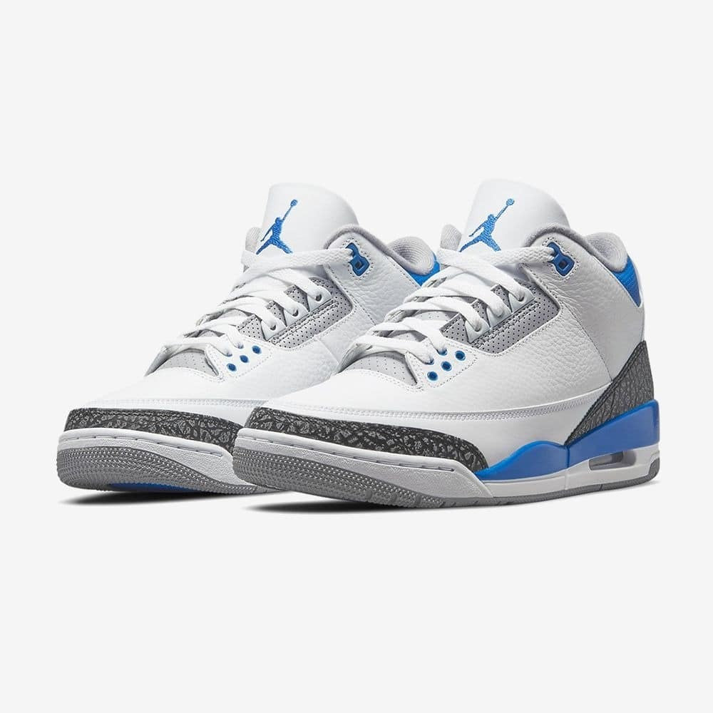 Jordan 3 Retro Racer Blue Sneakers