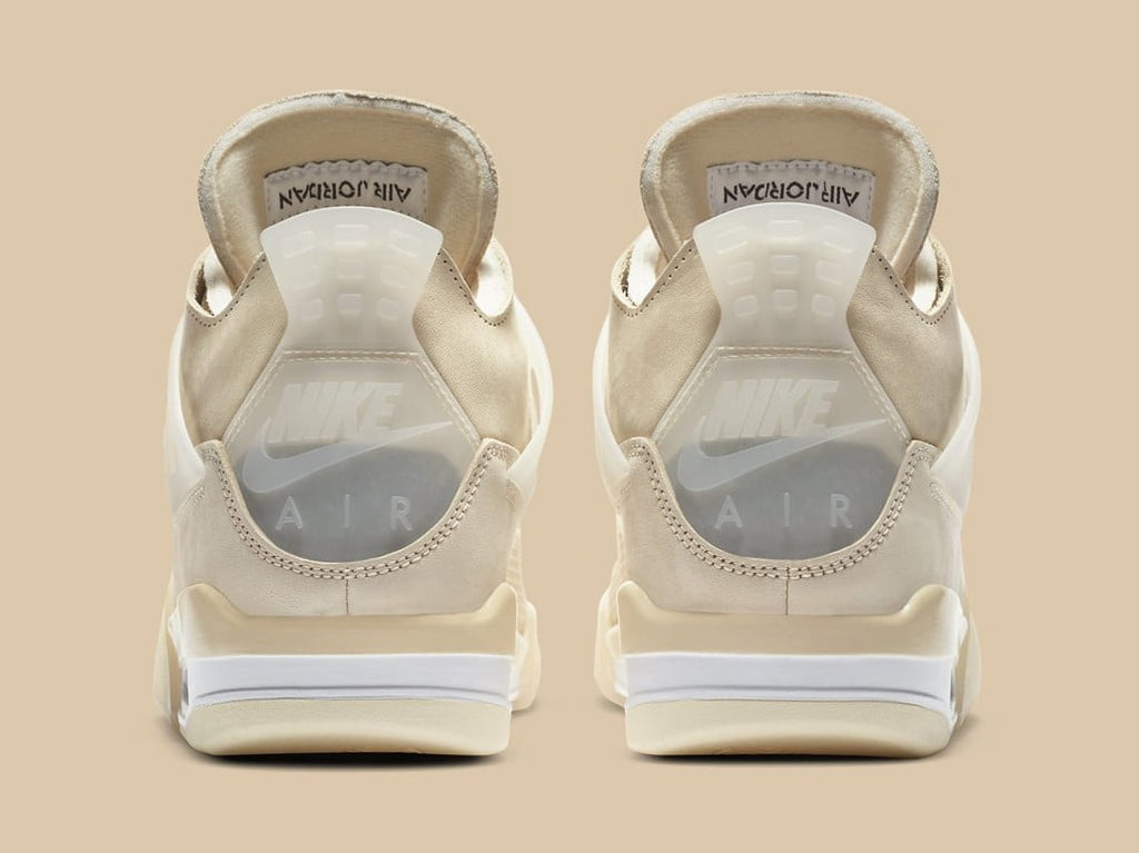Jordan 4 Retro Off-White Sail (Women's) Sneakers