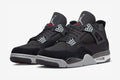 Jordan 4 Retro SE Black Canvas Sneakers