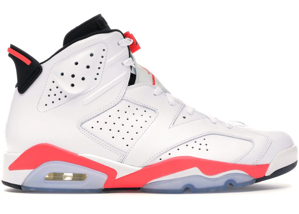 Jordan 6 Retro Infrared White 2014 Sneakers