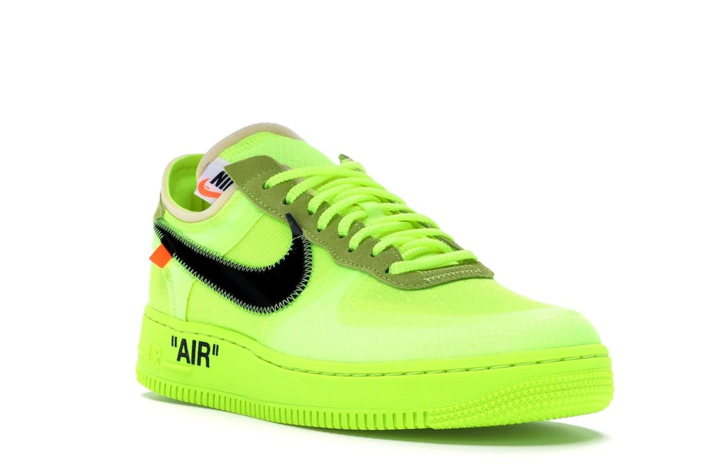 Nike Air Force 1 Low Off-White Volt Sneakers