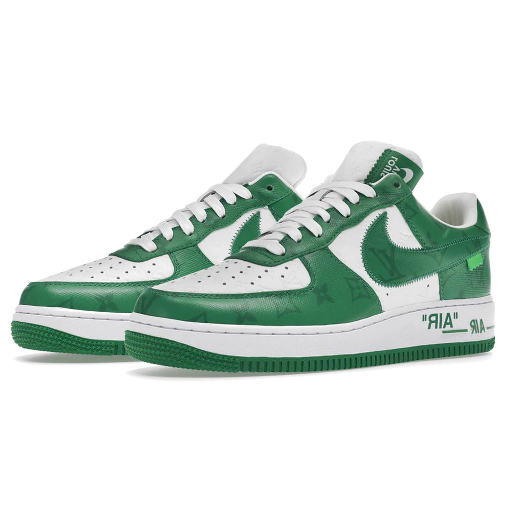 Nike Air Force 1 Low x Louis Vuitton By Virgil Abloh White Green Sneakers