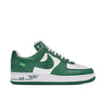 Nike Air Force 1 Low x Louis Vuitton By Virgil Abloh White Green Sneakers