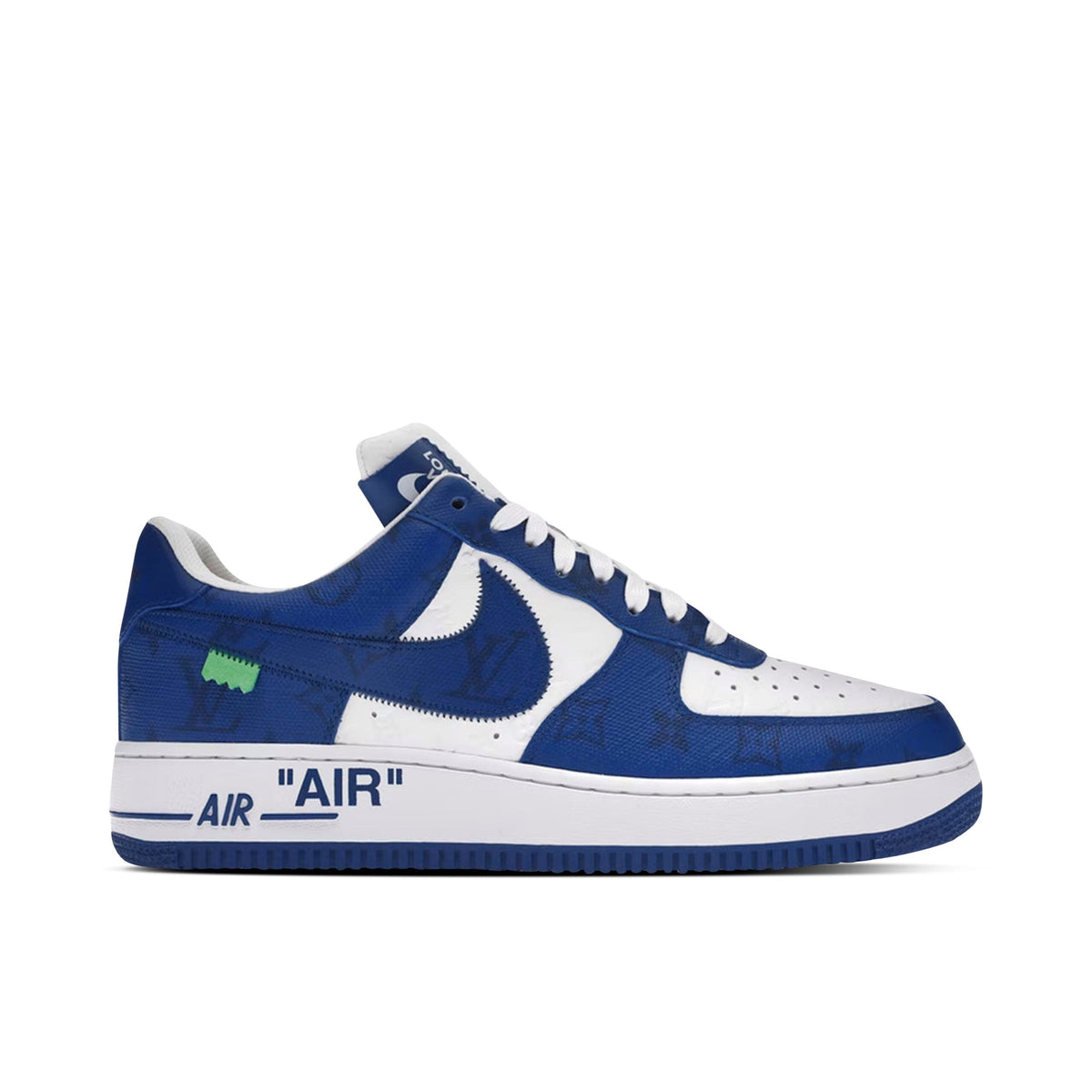 Nike Air Force 1 Low x Louis Vuitton By Virgil Abloh White Royal Sneakers