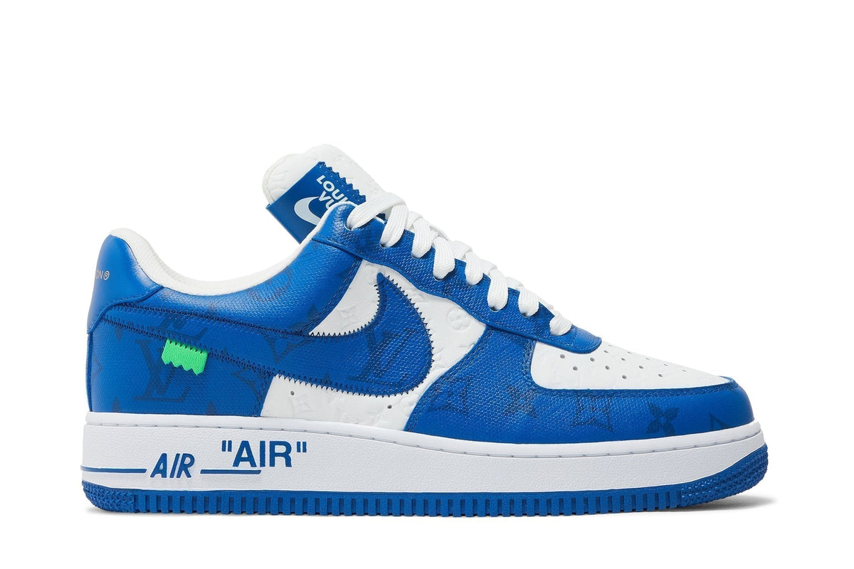 Nike Air Force 1 Low x Louis Vuitton By Virgil Abloh White Royal Sneakers