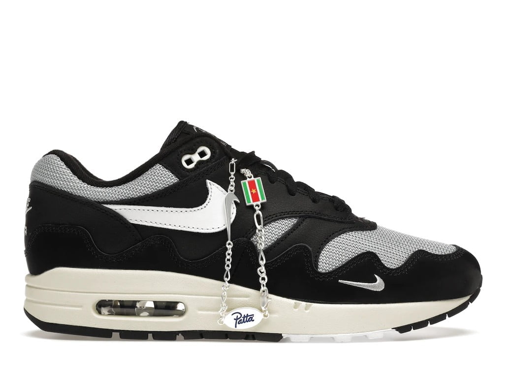 Nike Air Max 1 Patta Waves Black (with Bracelet) Sneakers