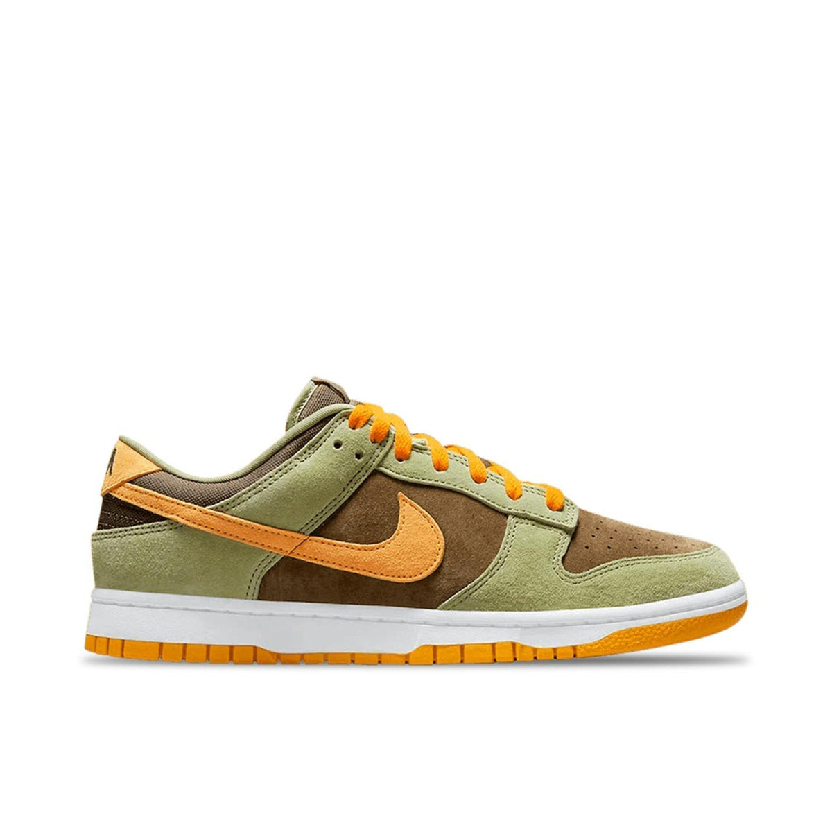 Nike Dunk Low Dusty Olive Gold Sneakers