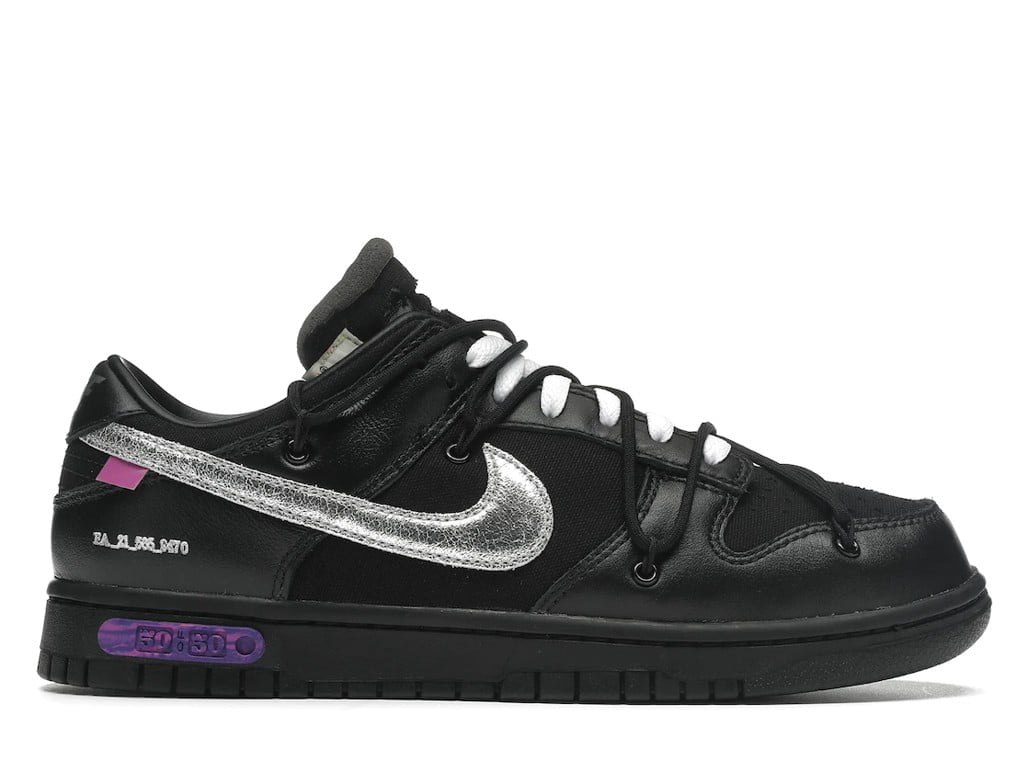 Nike Dunk Low Off-White Lot 50 Sneakers