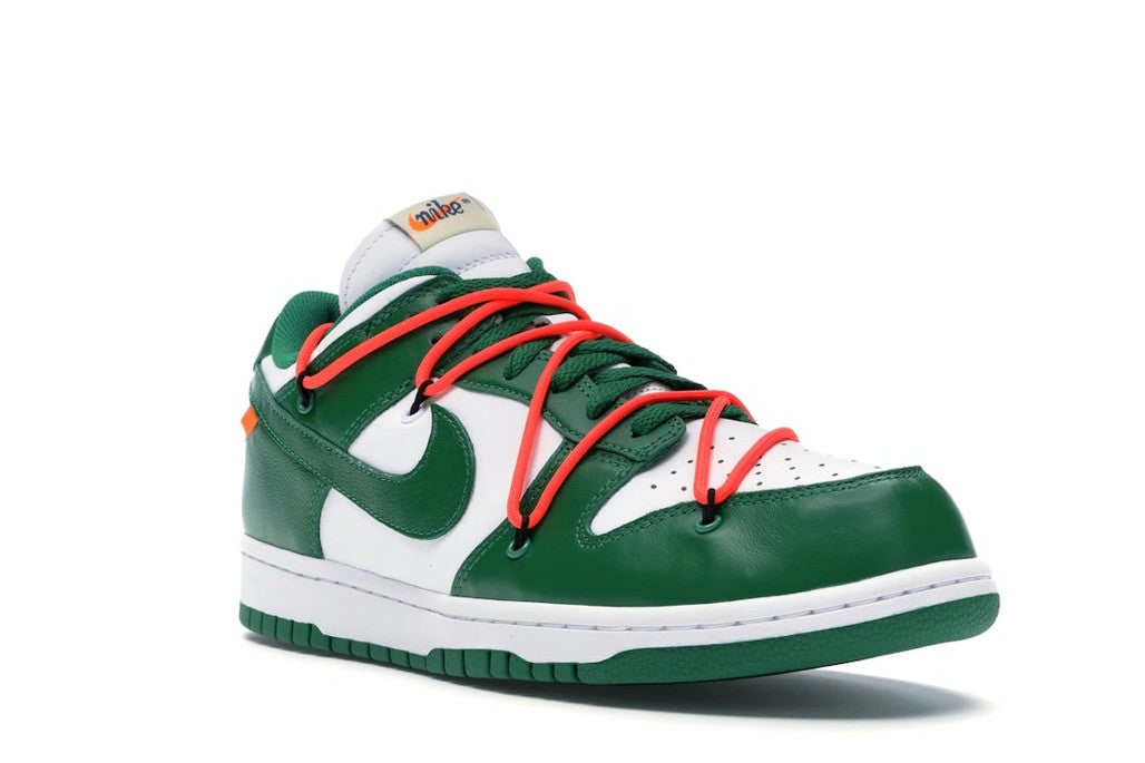 Nike Dunk Low Off-White Pine Green Sneakers