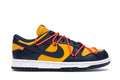 Nike Dunk Low Off-White University Gold Midnight Navy Sneakers