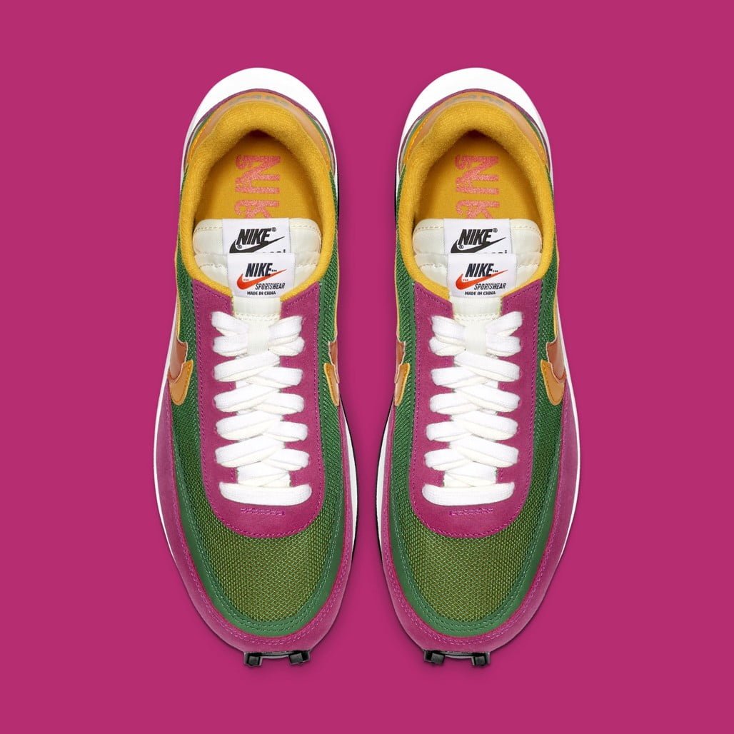 Nike LD Waffle sacai Pine Green Sneakers