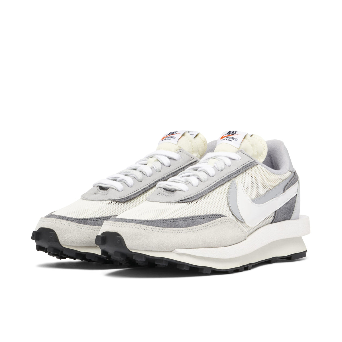 Nike LDWaffle x Sacai White Grey Sneakers