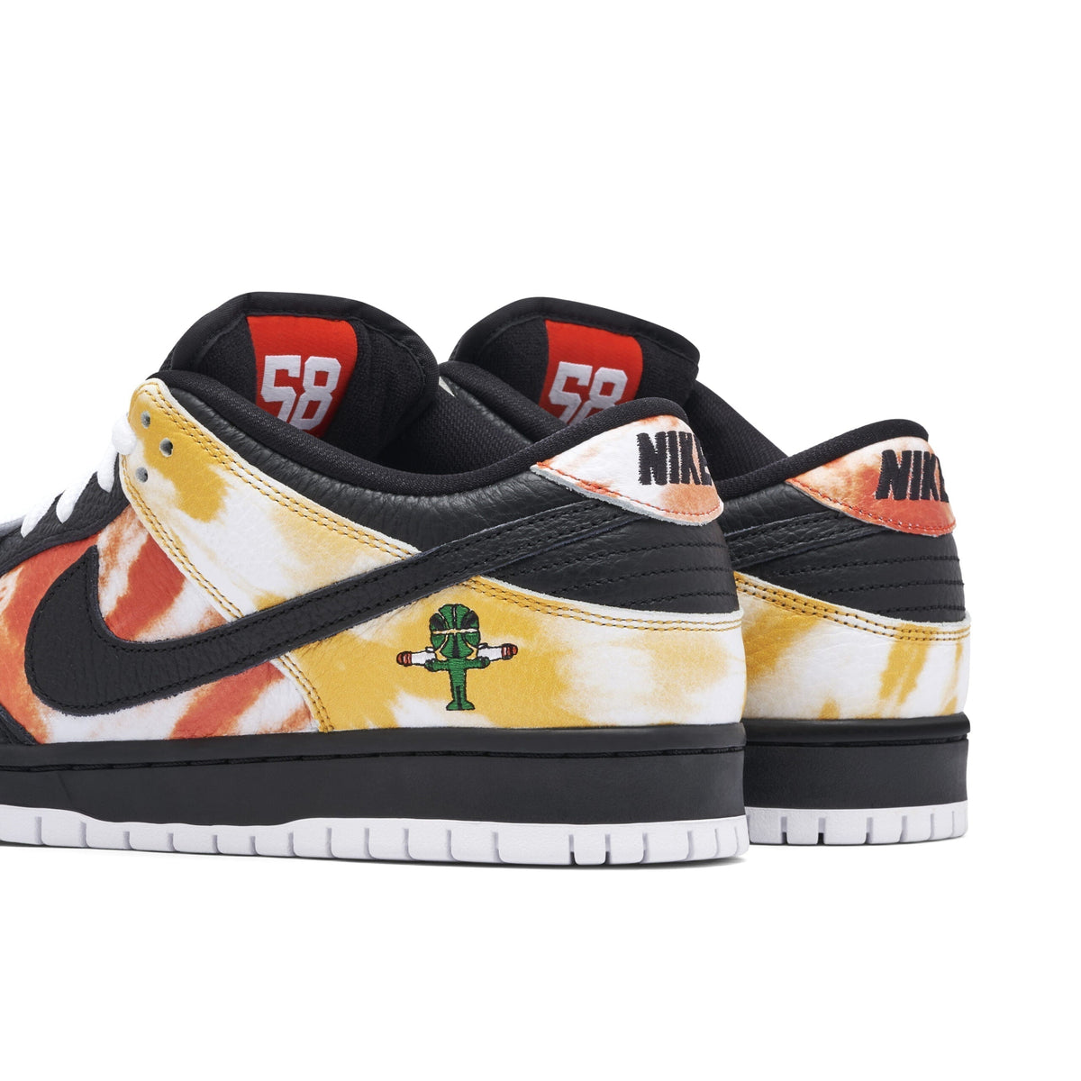 Nike SB Dunk Raygun Black Tie-Dye Sneakers