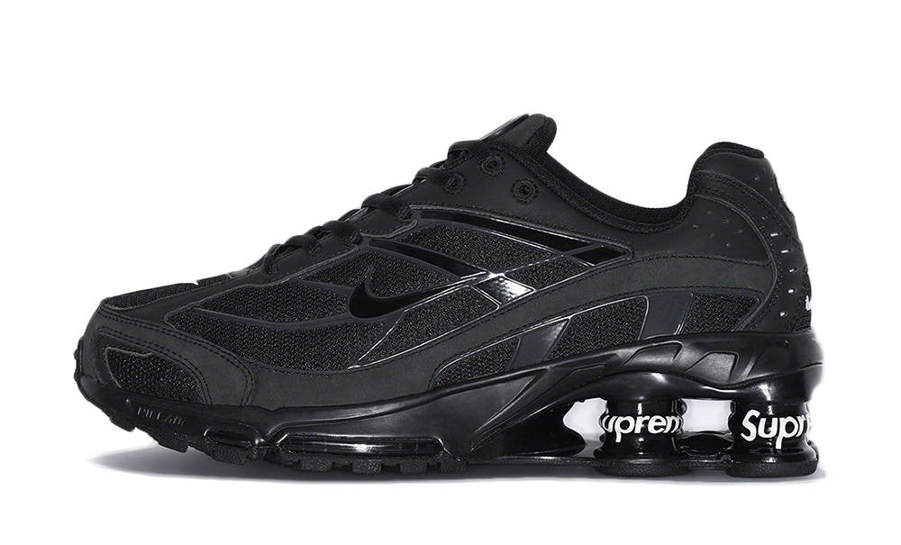Nike Shox Ride 2 SP x Supreme Black Sneakers