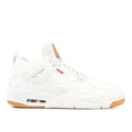 Levi's x Air Jordan 4 Retro 'White Denim' Sneakers