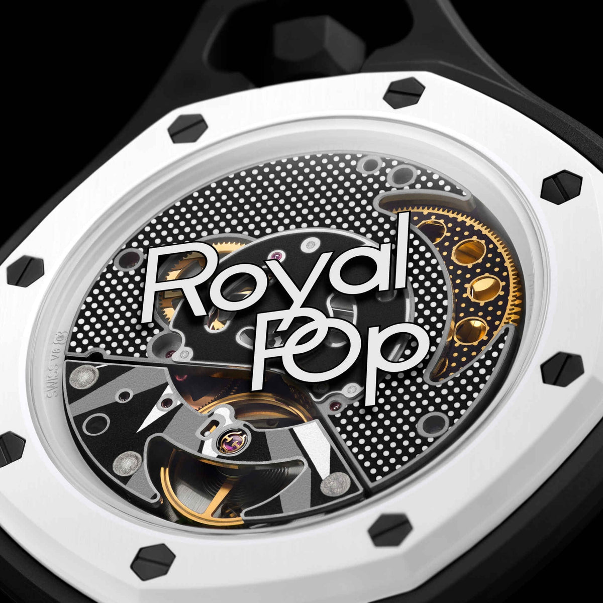 AP x Swatch Royal Pop OCHO NEGRO
