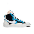 Sacai x Nike Blazer Mid Black Blue Sneakers