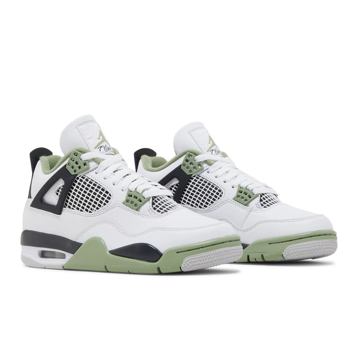 Women's Air Jordan 4 Retro Seafoam AQ9129-103 Sneakers